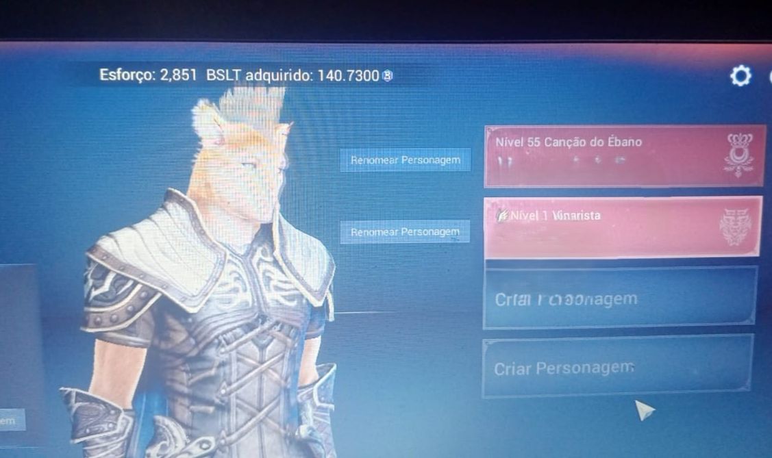 Conta Archeworld com char ancestral 1