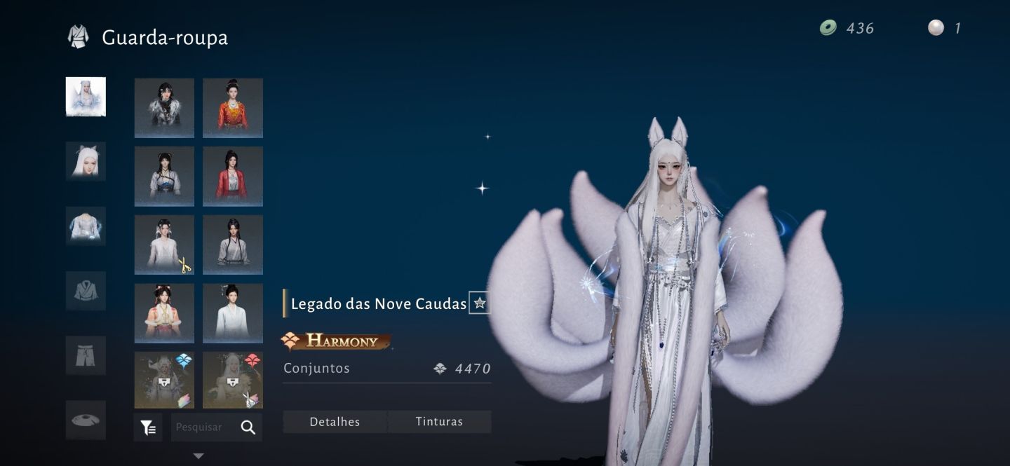 Conta where winds meet | skin lendária/cabelo lendário - skins de passe e loja
