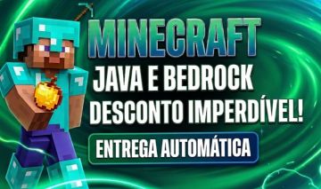 CONTA COMPARTILHADA DE MINECRAFT