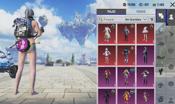 Conta pubg mobile antiga 2019, skins raras