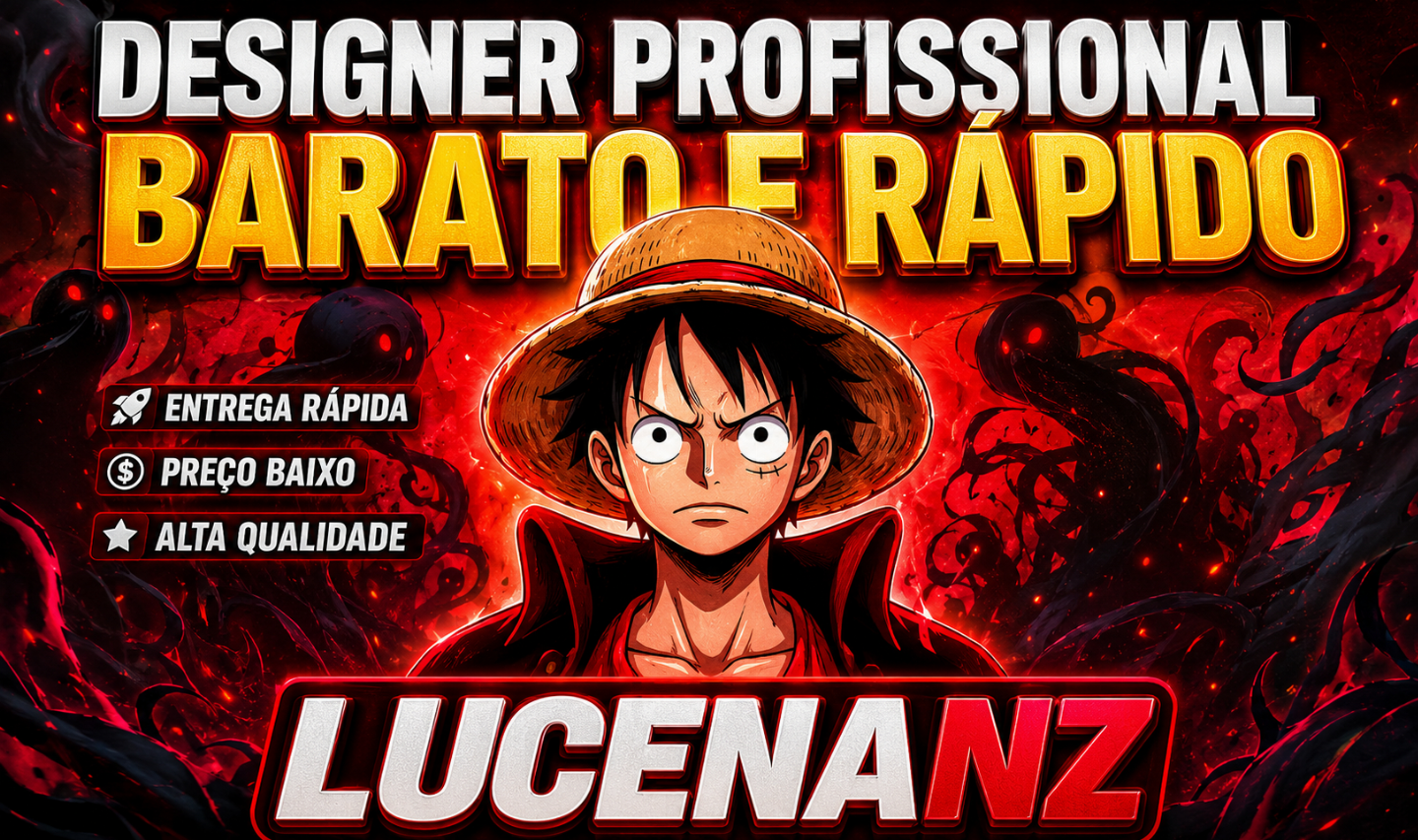 DESIGNER (THUMBNAIL, LOGO, BANNERS, ANUNCIOS) Entrega rápida - nzlucena
