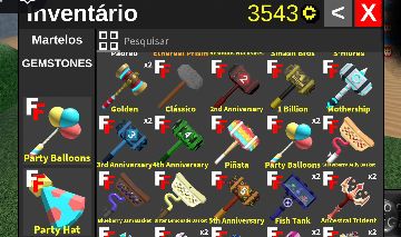 TODOS OS SETS LENDÁRIOS DO FLEE THE FACILITY