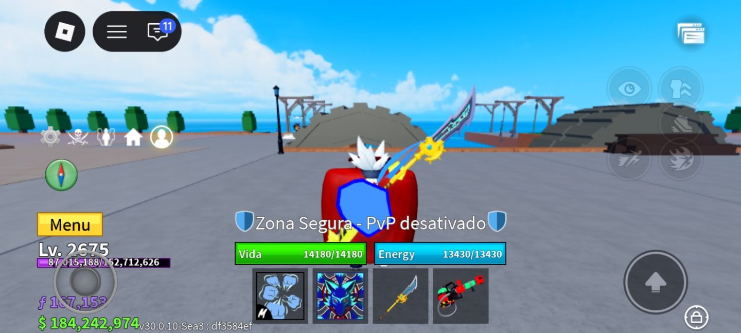 BLOX FRUITS À VENDA COM KITSUNE