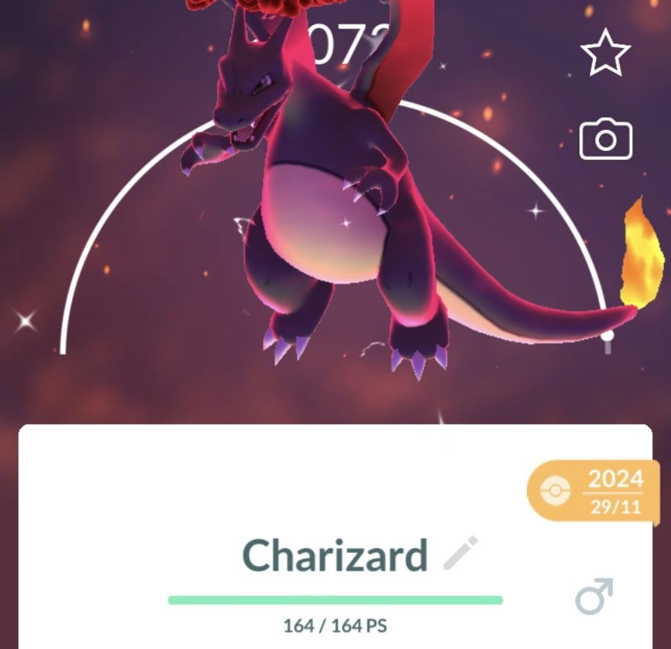 Articuno dinamax shiny e Charizard dinamax shiny