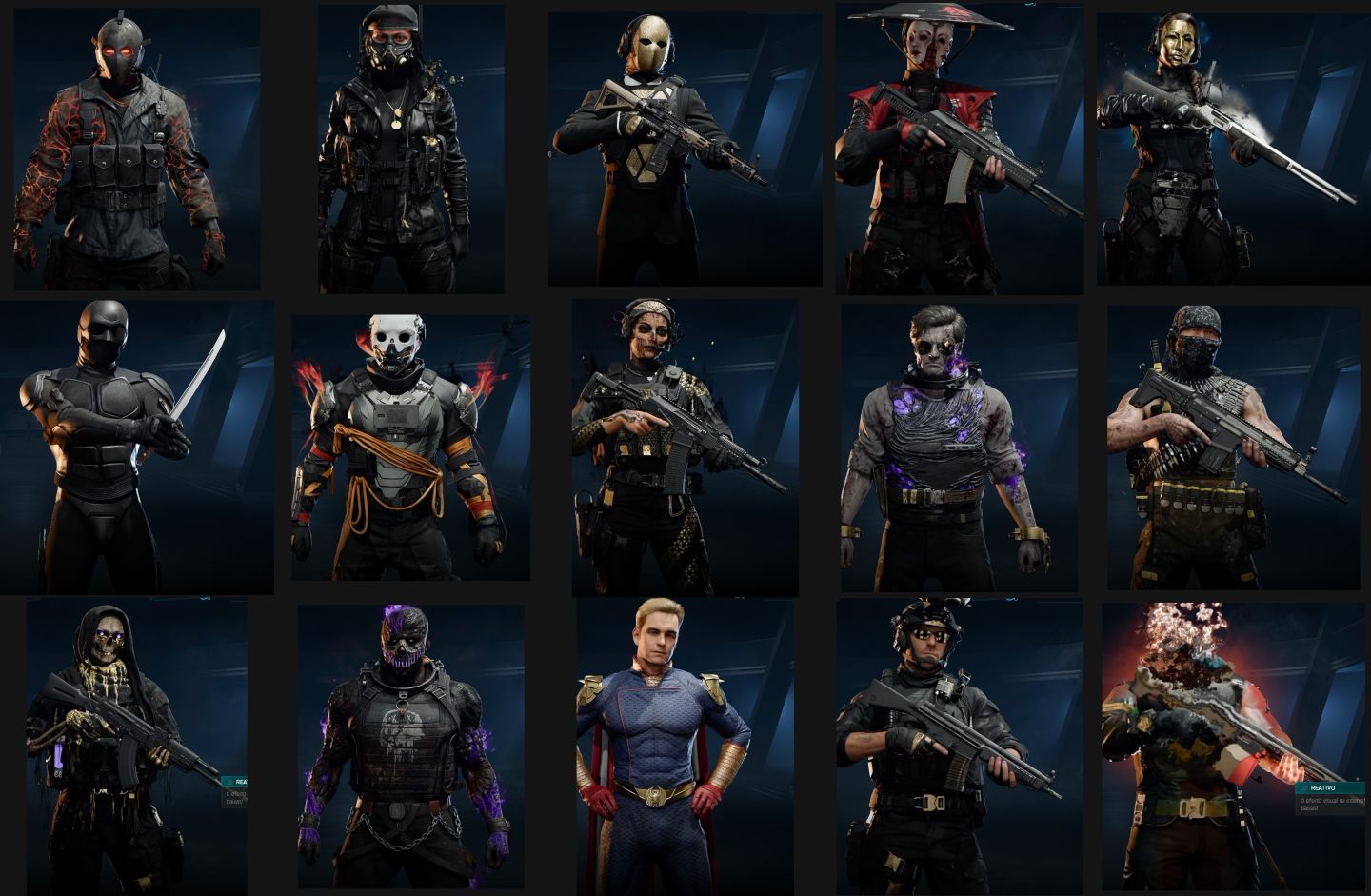 CONTA WARZONE | T-800, Paul Atreides, Alucard | Interestelar, Borel, Orion, ETC!