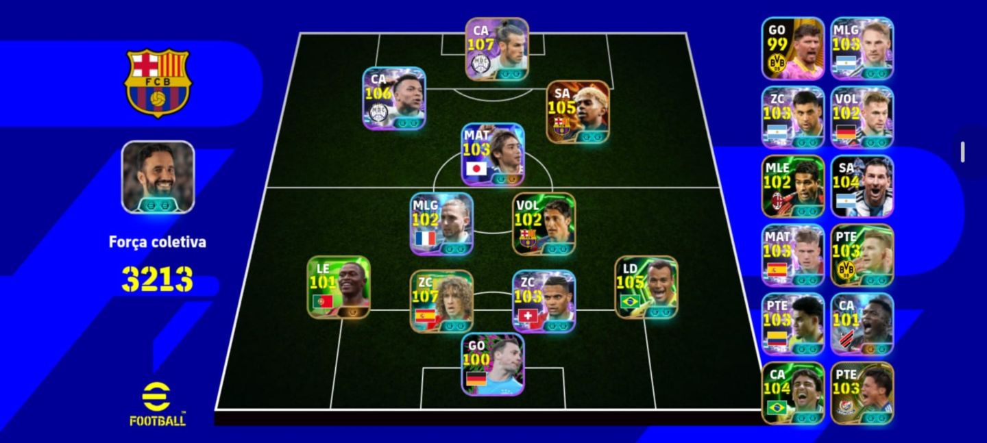 Conta efootball