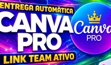 (MENOR VALOR) CANVA PRO + IA 30 DIAS NO SEU EMAIL