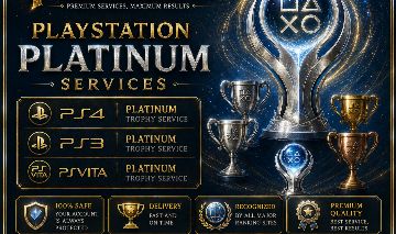 Platinas e desbloqueios de troféus personalizados PS4