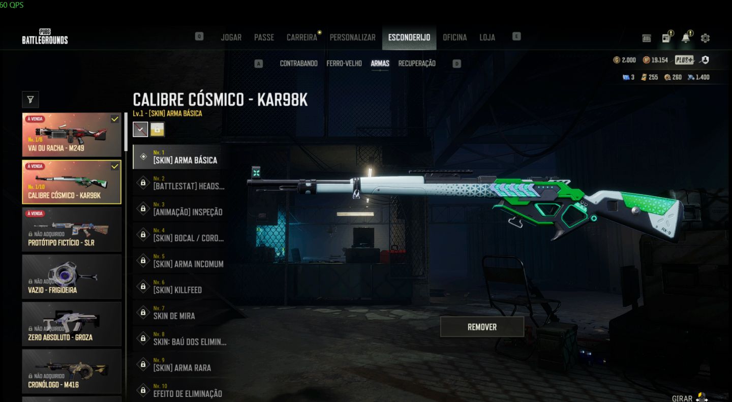 PUBG STEAM PROGRESSIVA M249 +K98 PROGRESSIVA - LEVEL DA CONTA 32