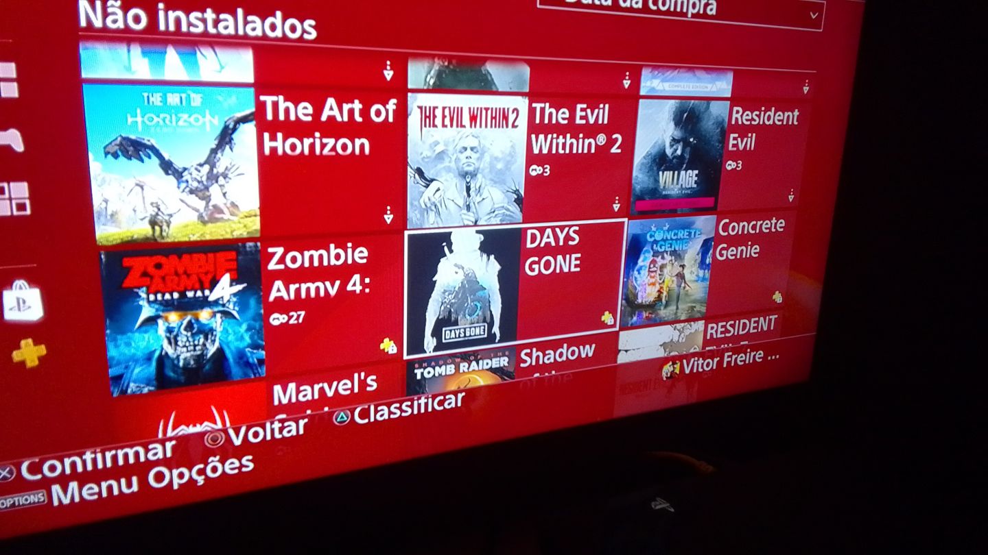 Conta da PSN (id) 139 jogos e 183 platinas GOW GTA trilogy, Uncharted, resident