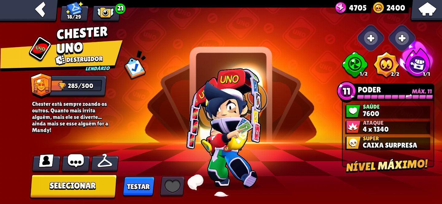 Conta Brawl Stars antiga 40+ troféus 100+ brawlers