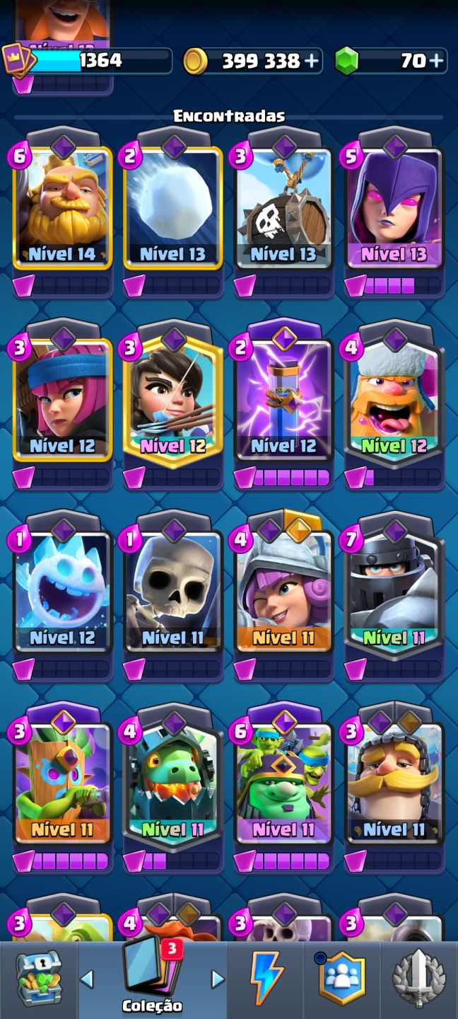 CONTA 10K TROFÉUS [TODAS AS CARTAS] CLASH ROYALE