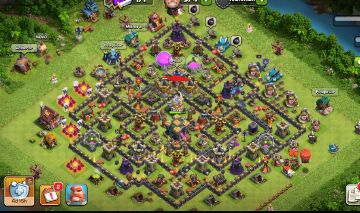 Conta Clash, CV 15 nível 74, conta antiga, 4 construtores