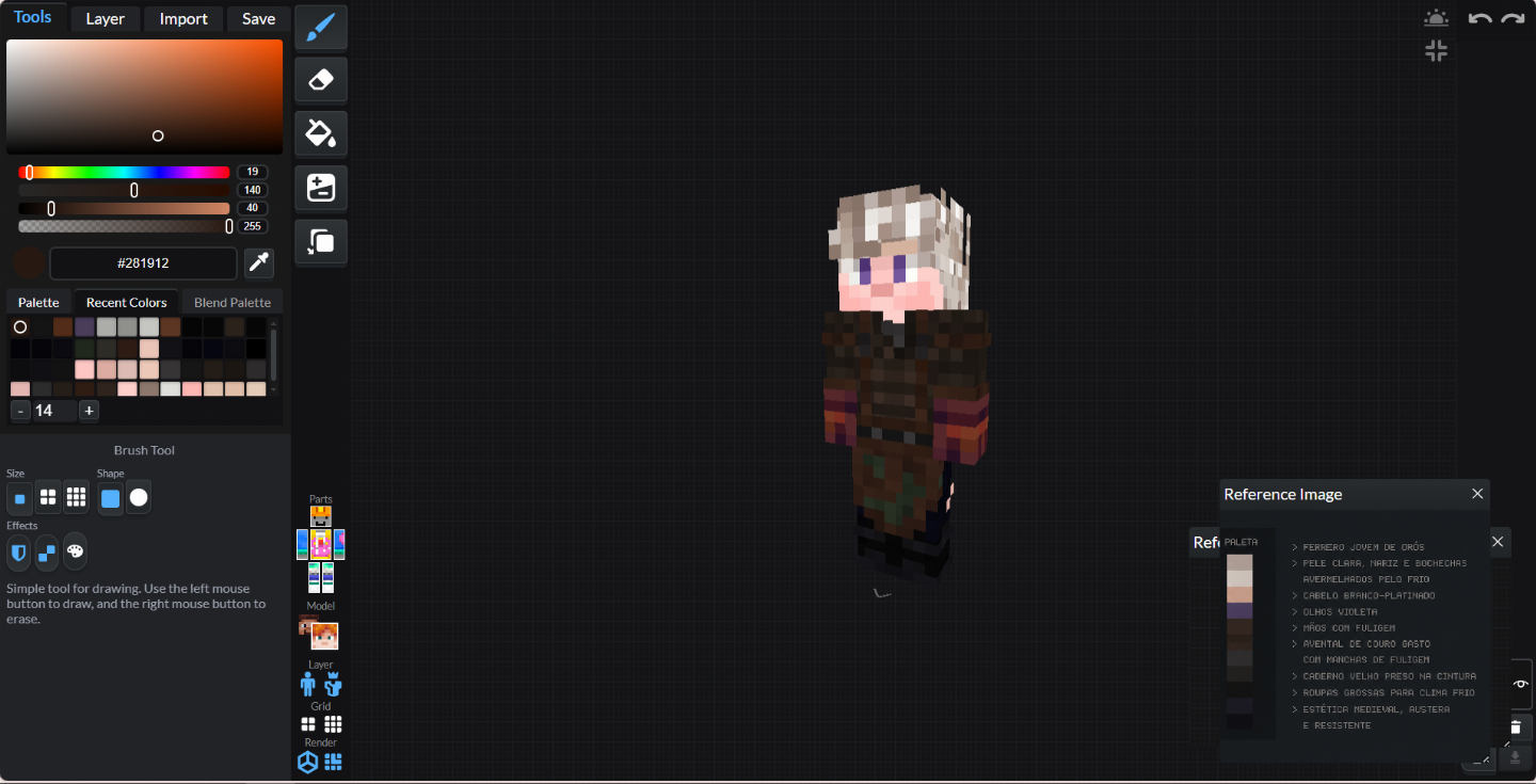 SUA SKIN PRÓPRIA DE MINECRAFT | MINECRAFT SKIN | ENTREGA RÁPIDA | PROFISSIONAL