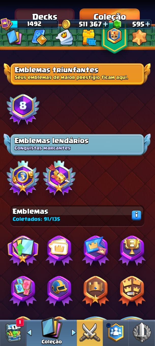 Clash Royale 8 Anos | Conta Endgame | 16 Evoluções | Rei 15 | Arena 26
