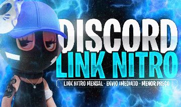 DISCORD LINK NITRO MENSAL - MENOR PREÇO