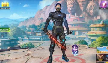 CONTA FF LVL 70 | COLEÇÃO NARUTO + XM8 PALHAÇO SORRATEIRO + MUITAS SKINS RARAS!