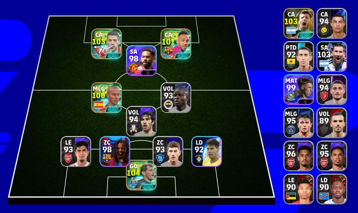 CONTA EFOOTBALL TOP PRA INICIAR