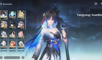 CONTA WUTHERING WAVES COM YANGYANG E2 + ARMA E OUTROS