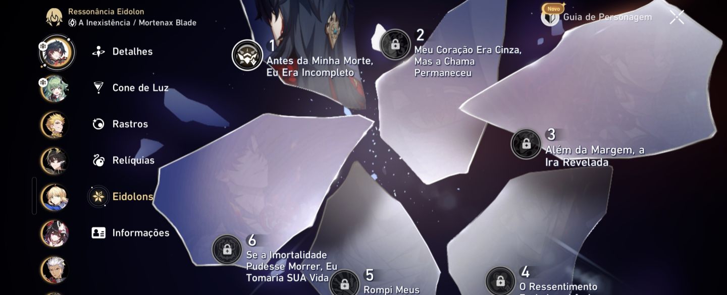 Conta com Himeko Nova e Mortenax Blade e1 e muitos outros T5