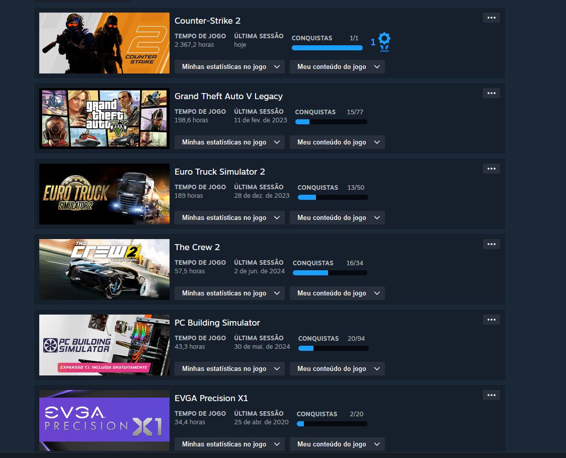 Conta CS2 Prime (+2.300h) | 9 medalhas | 22 jogos
