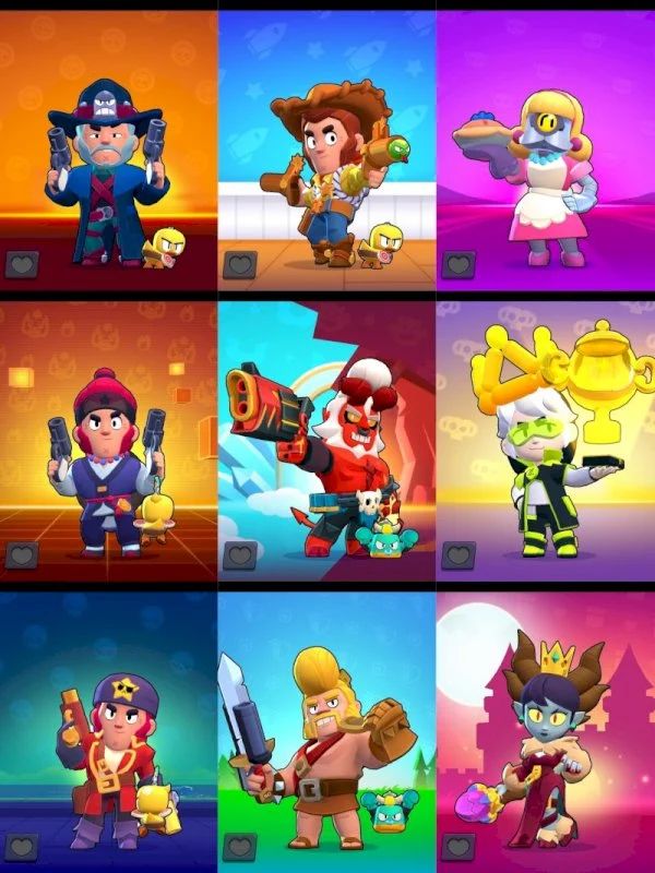 CONTA BRAWL STARs/FAMA METEORICA3/+117K TROFÉUS/108 PRESTÍGIO/ FULL BUFFS