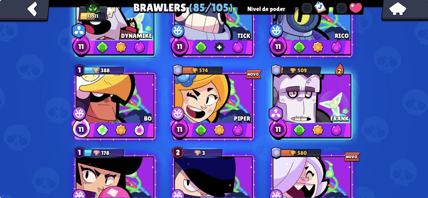 Conta boa de Brawl