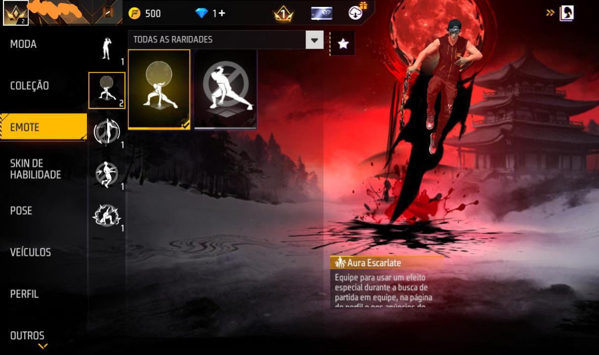 ENTRADA EM SQUAD - AURA ESCARLATE [ PROMOÇÃO ]