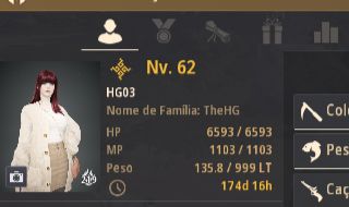 Conta Black Desert Online 810 GS