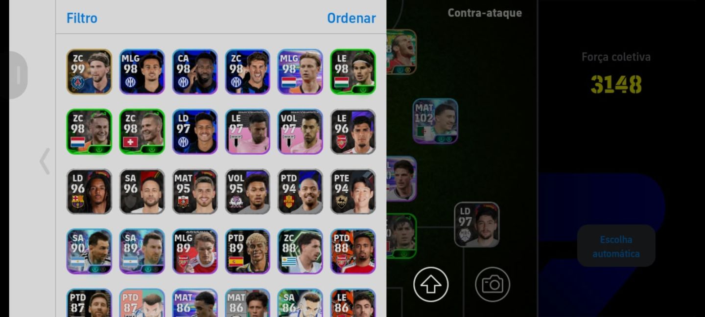 Conta Efootball 3150+ Com Novo Bale 108
