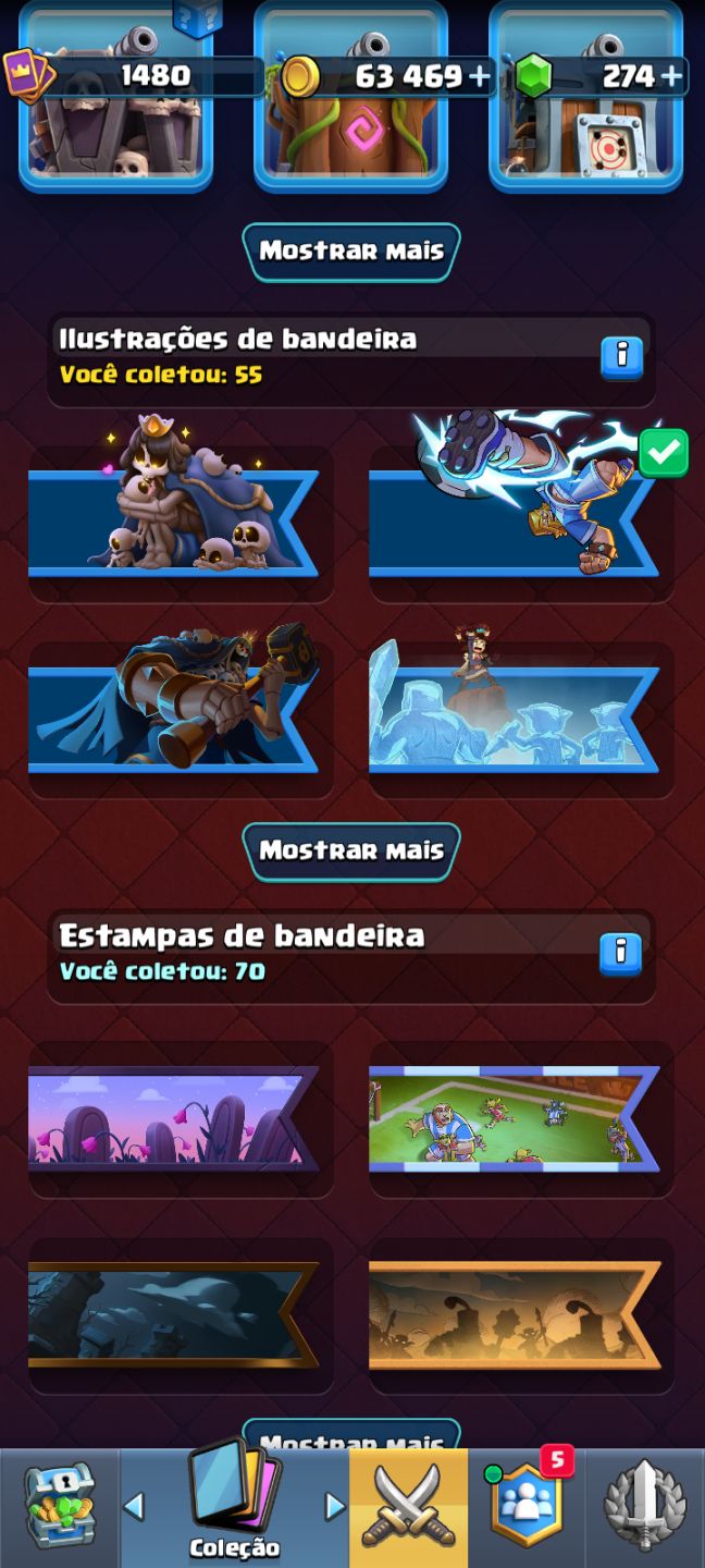 Conta Clash royale 10K+