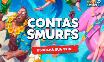 CONTAS SMURF COM SKIN NÍVEL 30+ SEGURA ENTREGA IMEDIATA