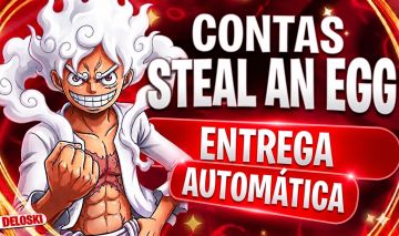 (PROMOÇÃO!!) CONTAS STEAL AN EGG | ROUBE UM OVO | 200B/S+ - 20B+ SPEED