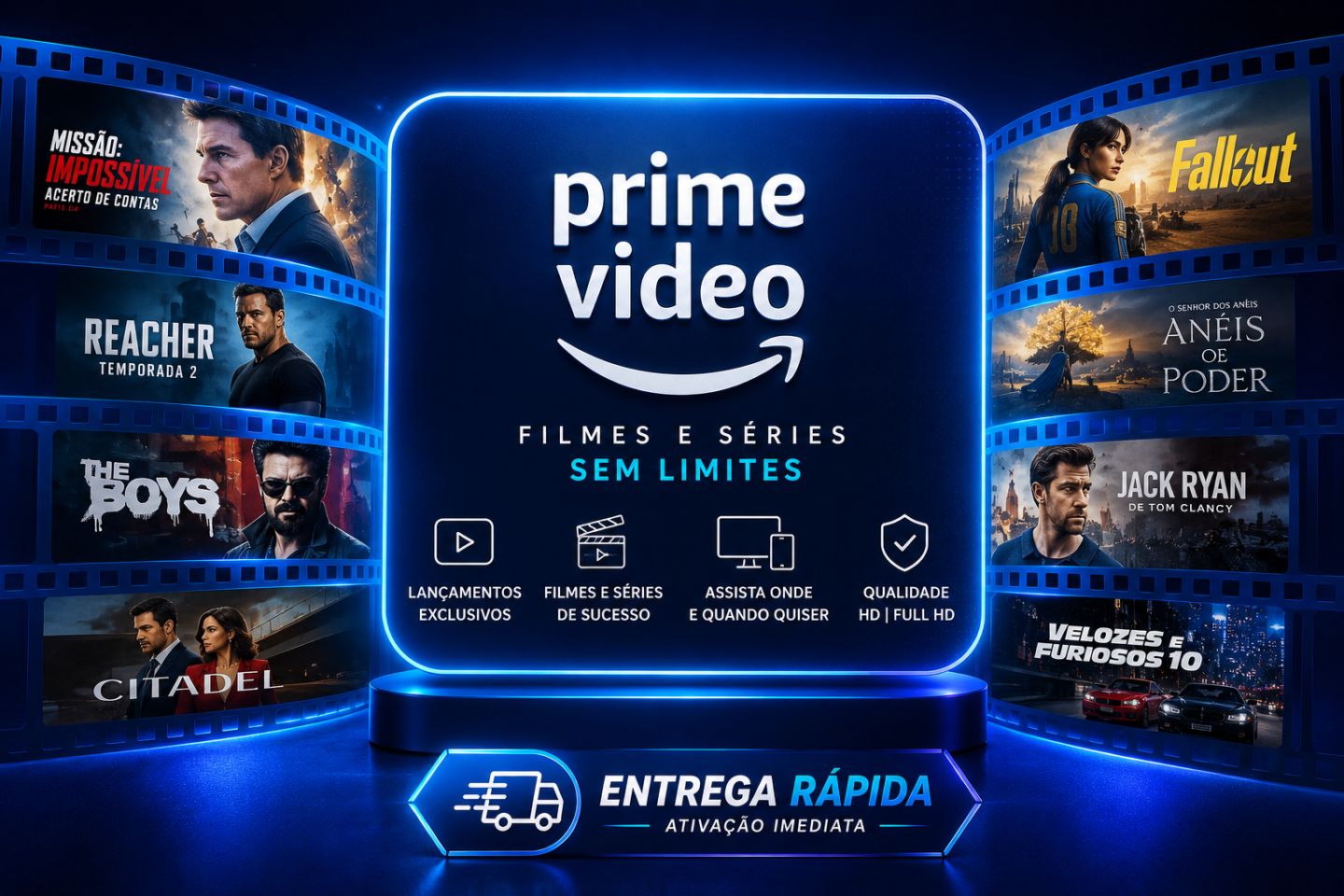 Prime Vídeos [30Dias] + Brinde