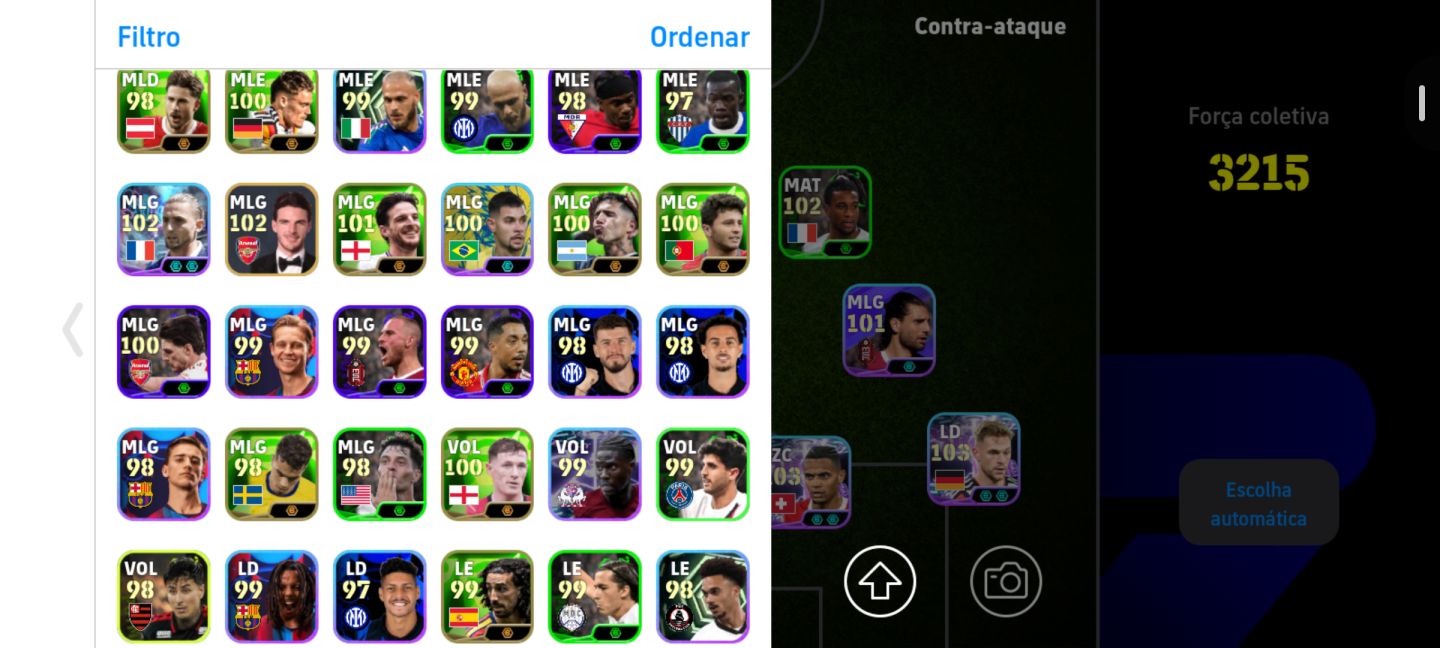 EFootball Mobile | Força 3220 MAX| Beckenbauer + Frank Lampard | 4 Divisão PvP