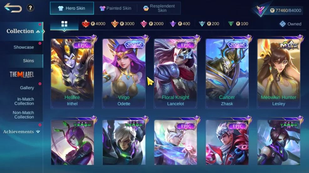 Floryn Sanrio - EX IMORTAL - FULL EMBLEMAS - FULL HEROIS