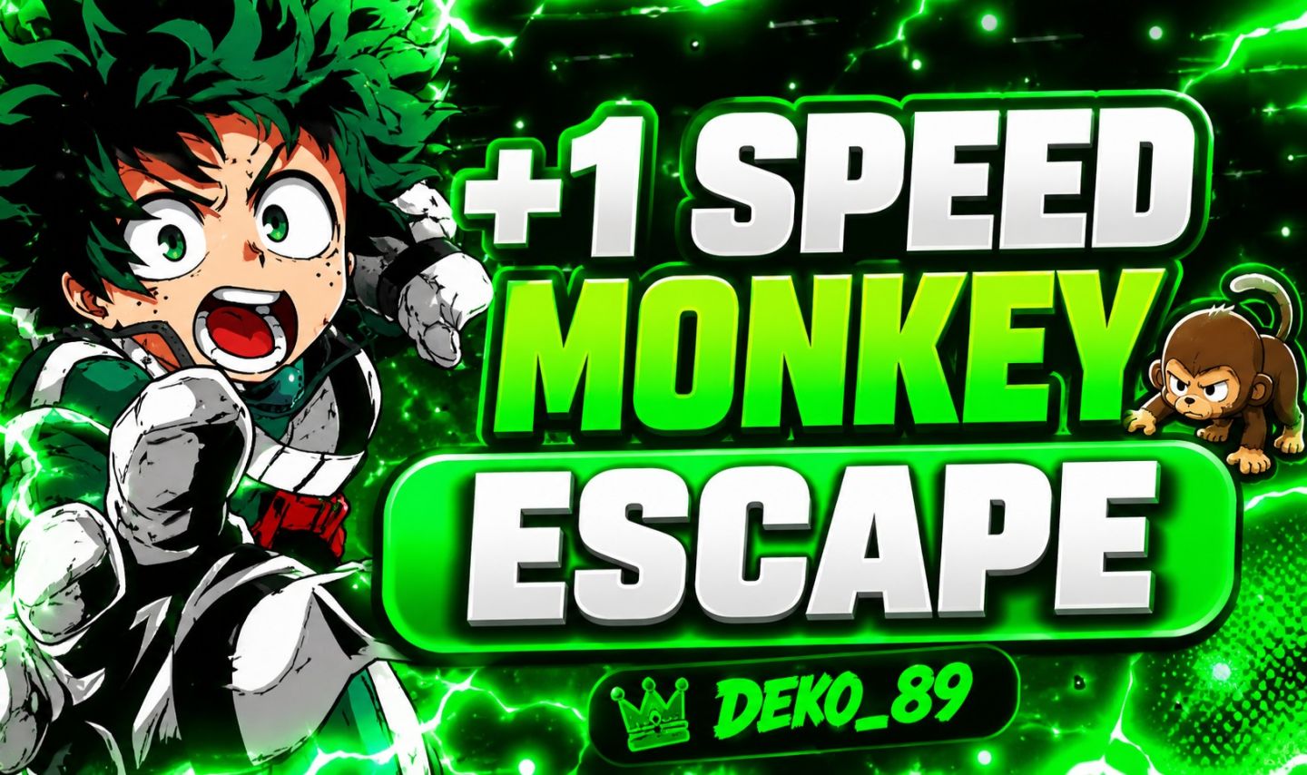 [GAMEPASSES] +1 Speed Monkey Escape/+1 Velocidade de Fuga de Macaco