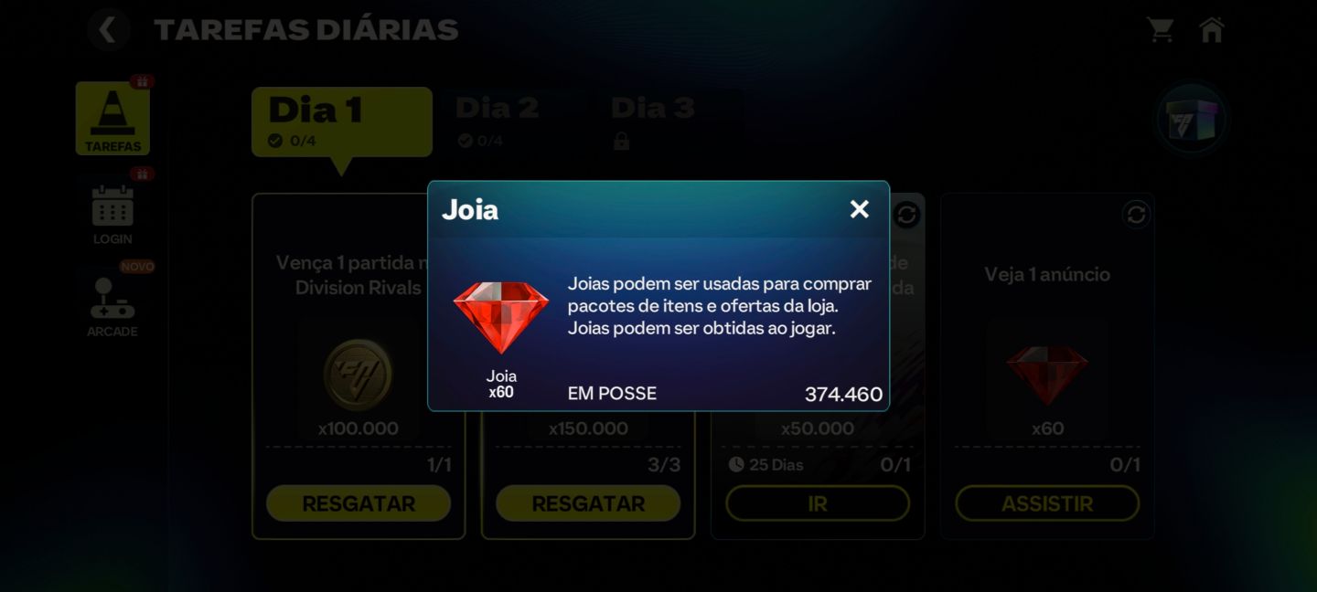 SUPER CONTA DE FC MOBILE COM 370.000 JÓIAS