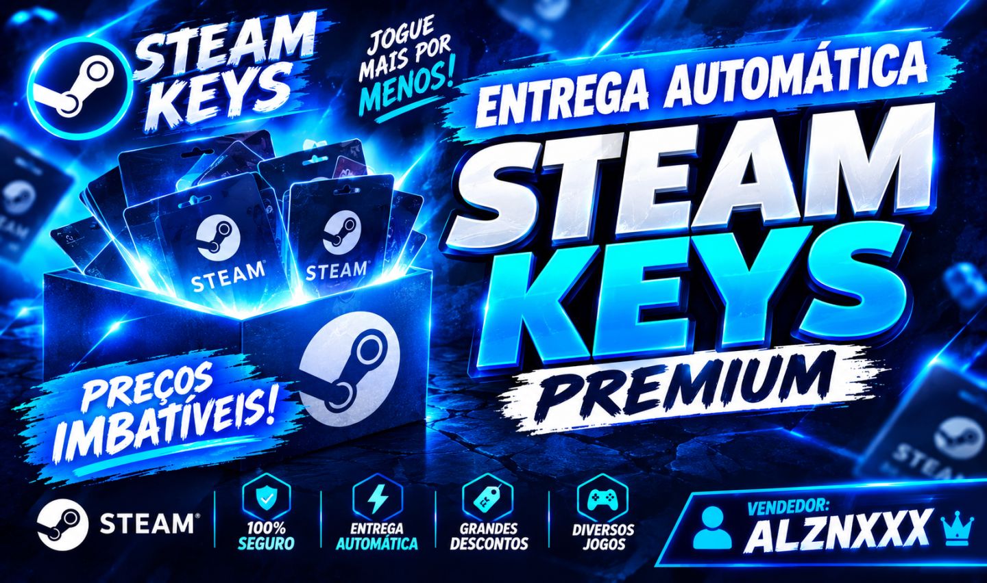 [MENOR PREÇO] STEAM KEY ALEATÓRIA | ENTREGUA AUTOMÁTICA