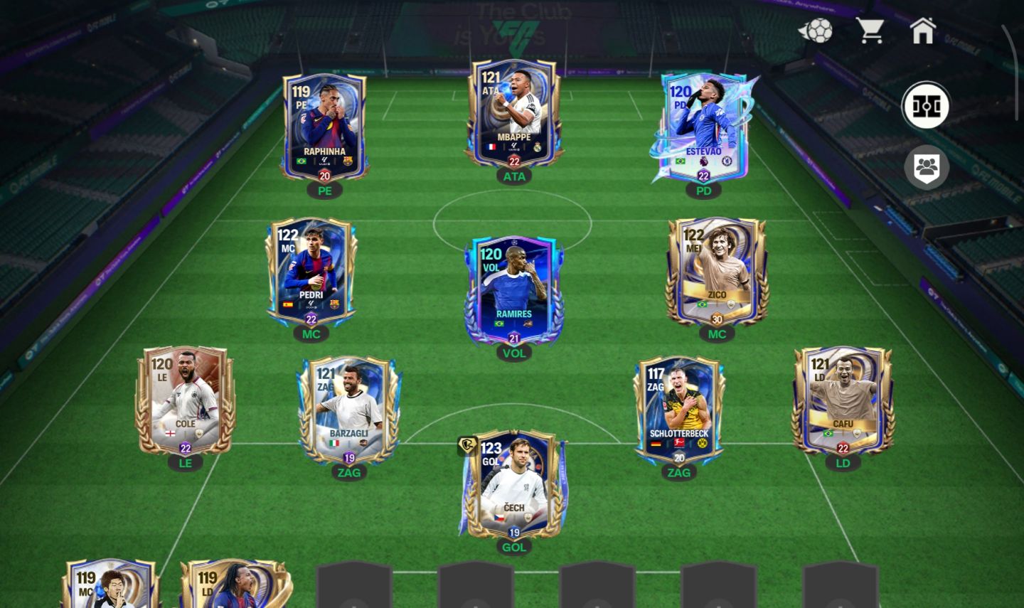 Conta EA FC mobile Ger 122