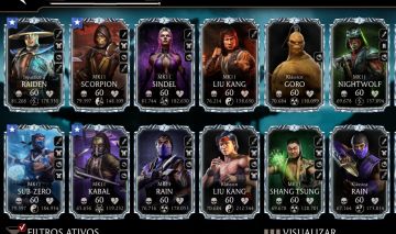 Conta Mortal Kombat Mobile Vários Diamantes X