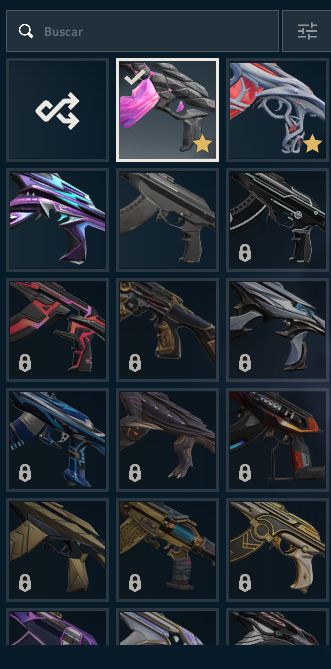 Conta de valorant com diversas skins