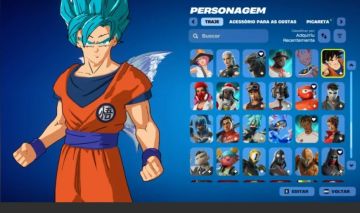 Conta Fortnite | 90 Skins | Son Goku