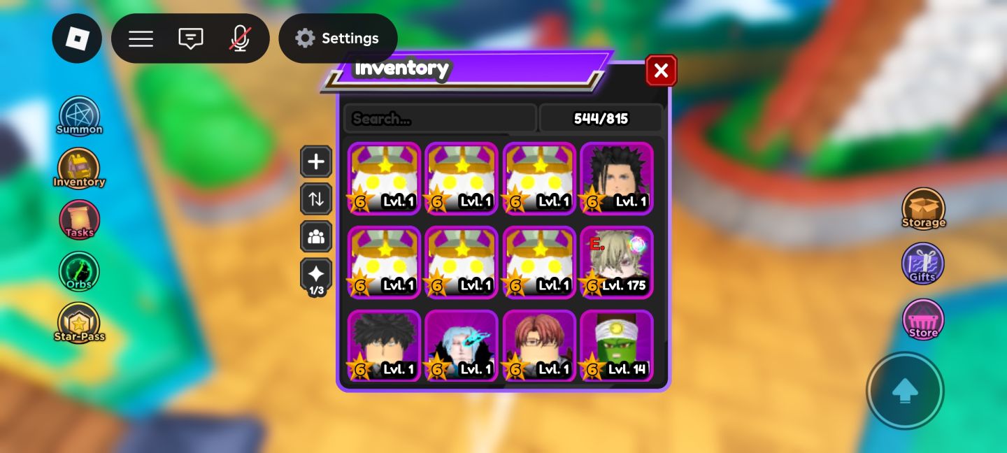 CONTA ASTD [OG] ROBLOX (COM 3X) (OVERLORD) (LVL 366) VARIOS 7 STAR MENOR PREÇO!!