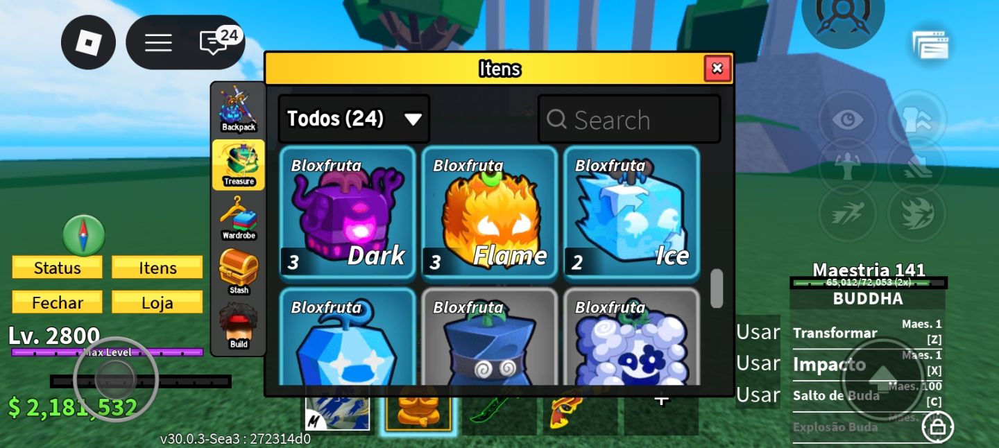 Melhor conta de blox fruits focada no game