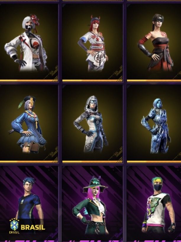 CONTA DE FREE FIRE FEMININA GEMADA SUPER ANTIGA 7 ANOS DE FREE FIRE
