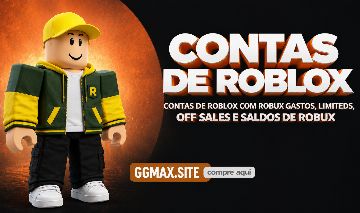CONTAS [ROBLOX] ANTIGAS OU COM SKINS/LIMITEDS/GAMEPASS EM JOGOS E ROBUX