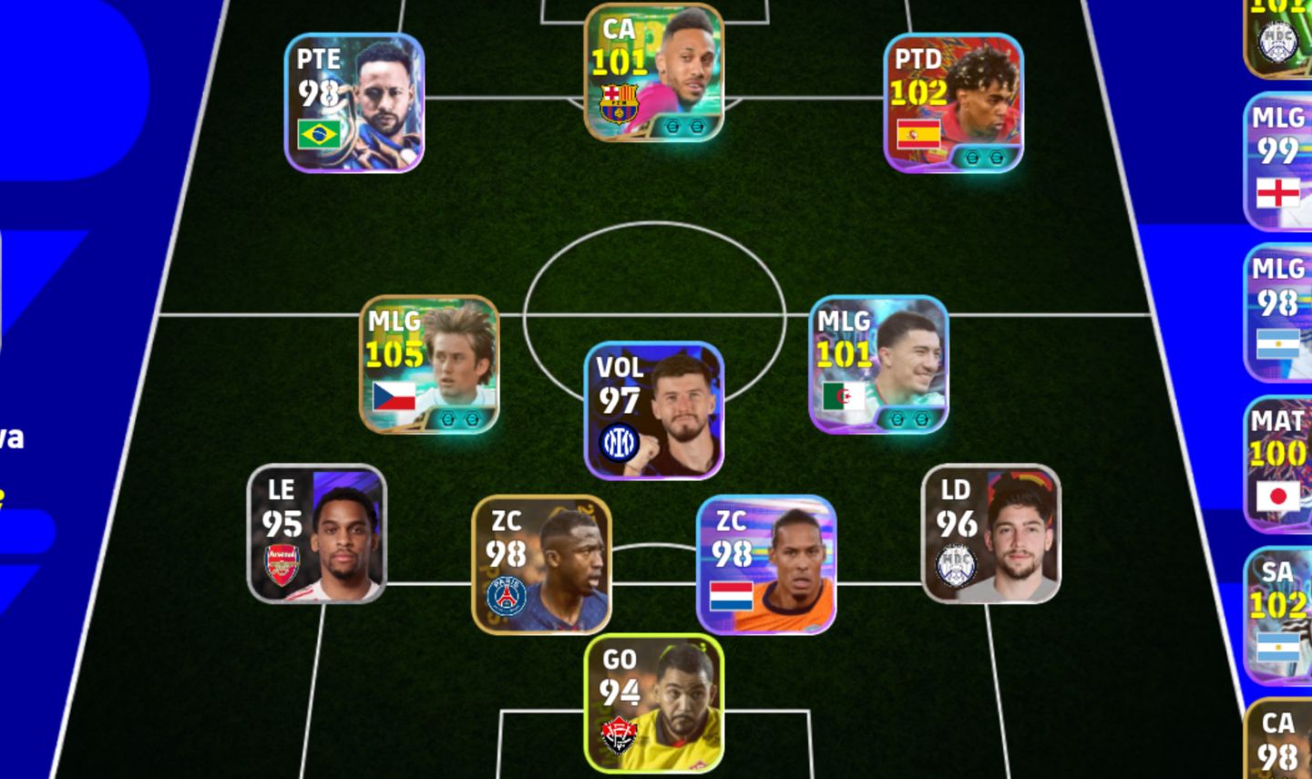 Conta efootball com Tomá Rosický