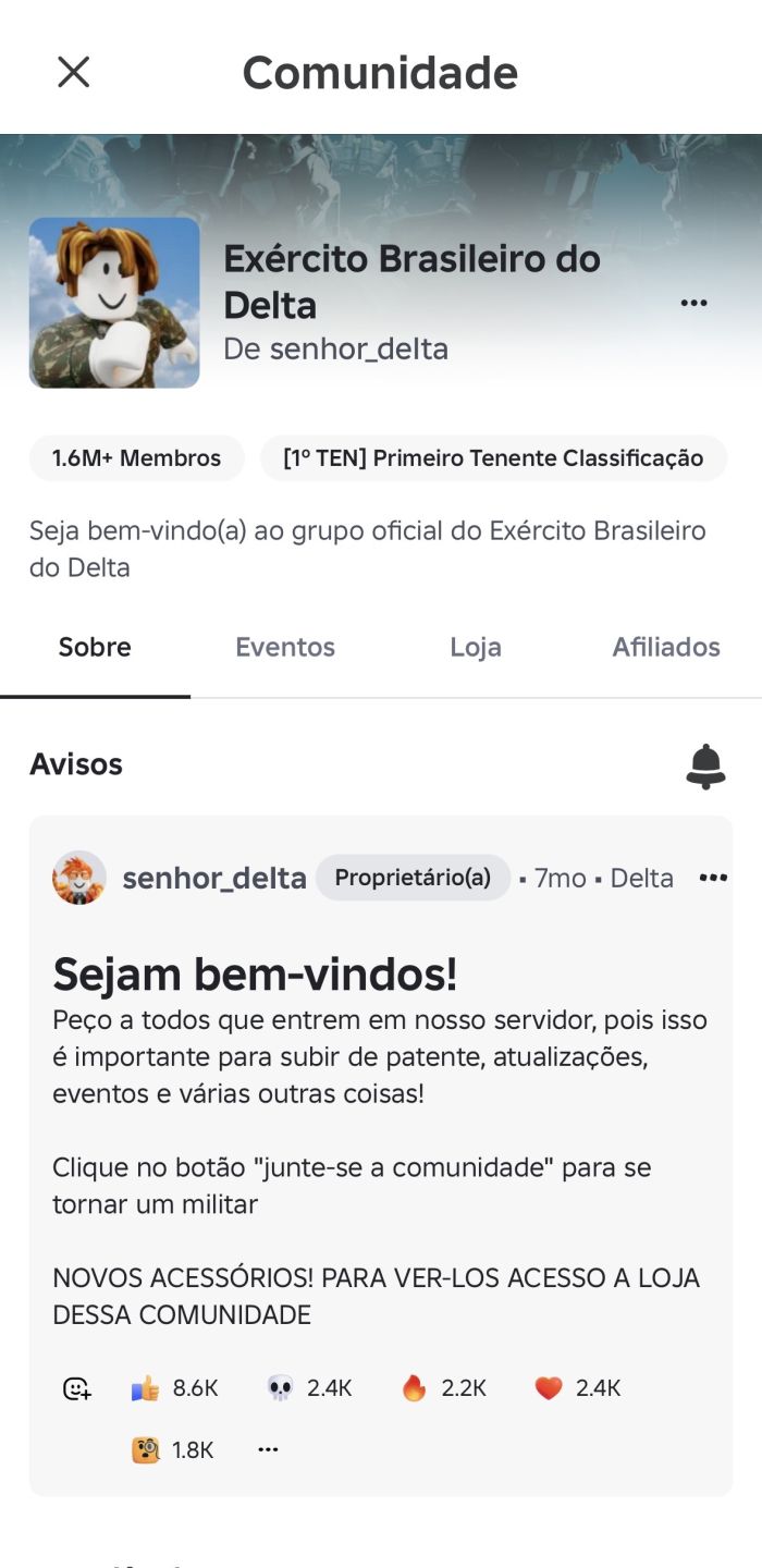 CONTA ROBLOX GEMADA!