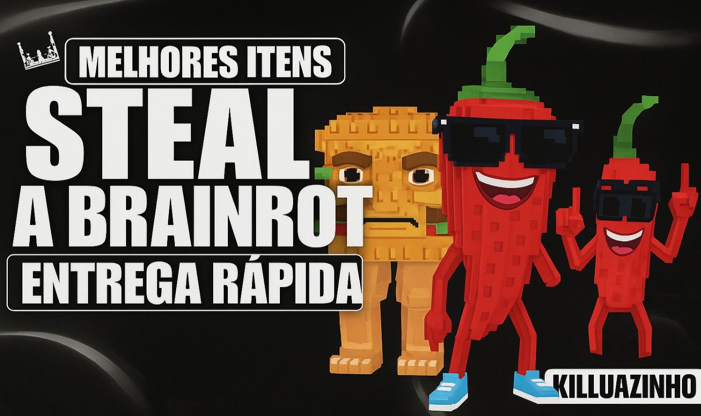 [QUEIMA DE ESTOQUE , BURGURO AND FRYURO] ROUBE UM BRAINROT / STEAL A BRAINROT